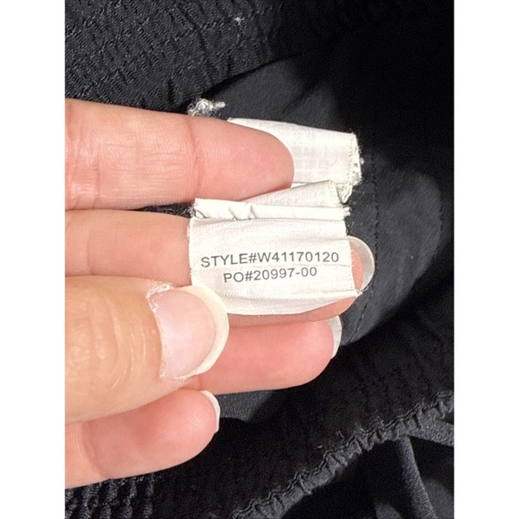 Prana Midtown Capri Womens Size Small Black Drawstring Elastic Waist‎ Active - Picture 13 of 16